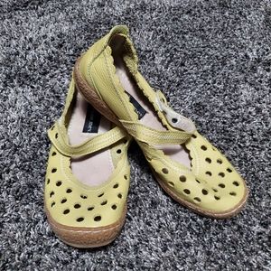 Bernie Mev Leather Cutout Mary Janes